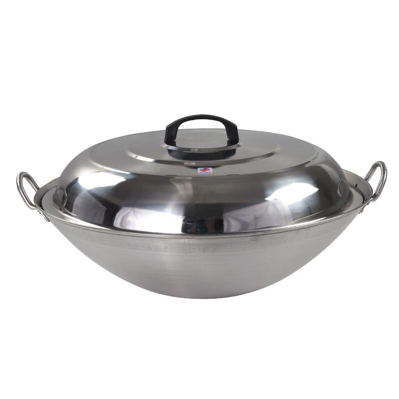 50cm Commercial Cast Iron Double-Handle Wok