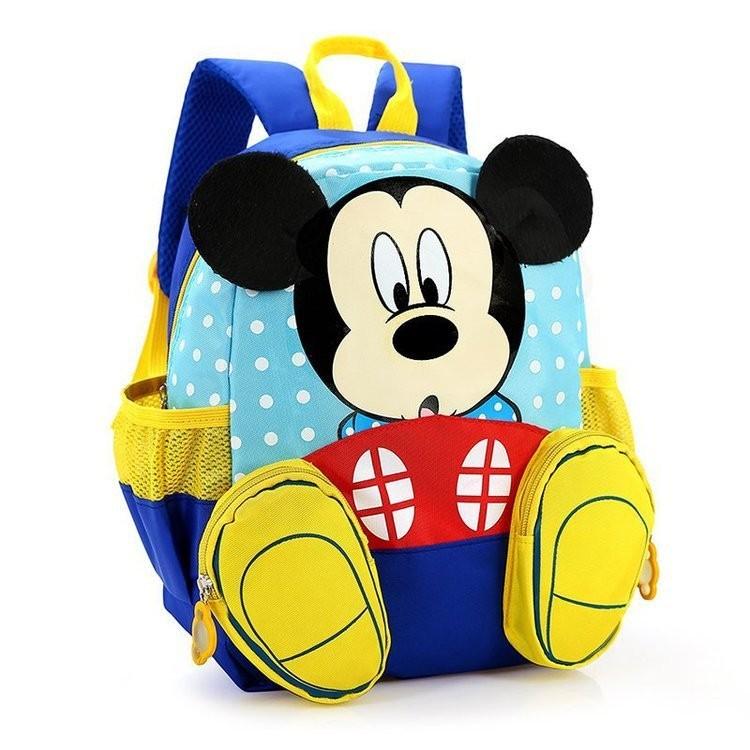 Cute Cartoon Backpack For Toddlers Nylon Lightweight Preschool Bag For Kids Boys And Girls Ages 2-5