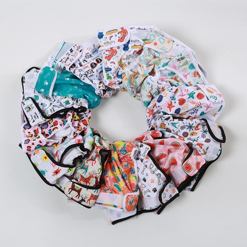 Chiloți Fiziologici pentru Câini Femele - Scutece Menstruale & Haine pentru Animale de Companie pentru Primăvară/Vară.