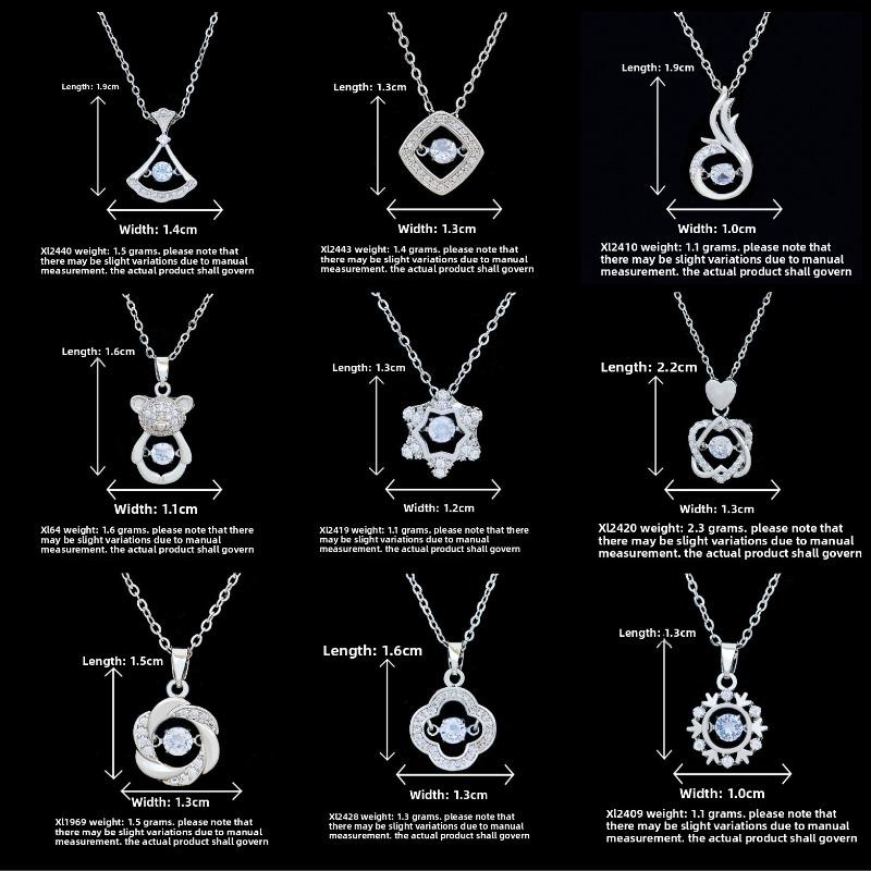 Heart-shaped Titanium Steel Necklace for Women, A Necklace That Symbolizes Love and Elegance, Suitable for The Collarbone. Necklace Accessory.