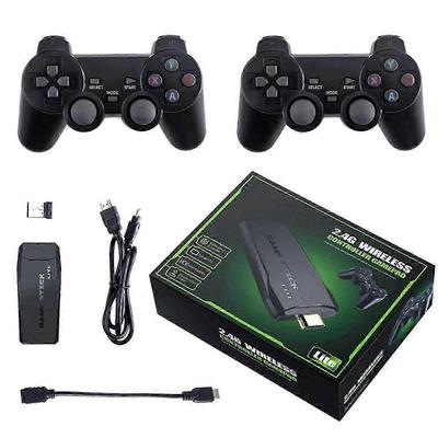 Konsola do gier retro 4k bezprzewodowa z ponad 20000 grami, Stick do gier wideo typu Plug and Play z kontrolerami bezprzewodowymi 2.4g(64g)