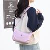 Damen Schultertasche Nylon Kleine Tasche Leichtgewichtige Umhängetasche Einfarbig Muttertasche