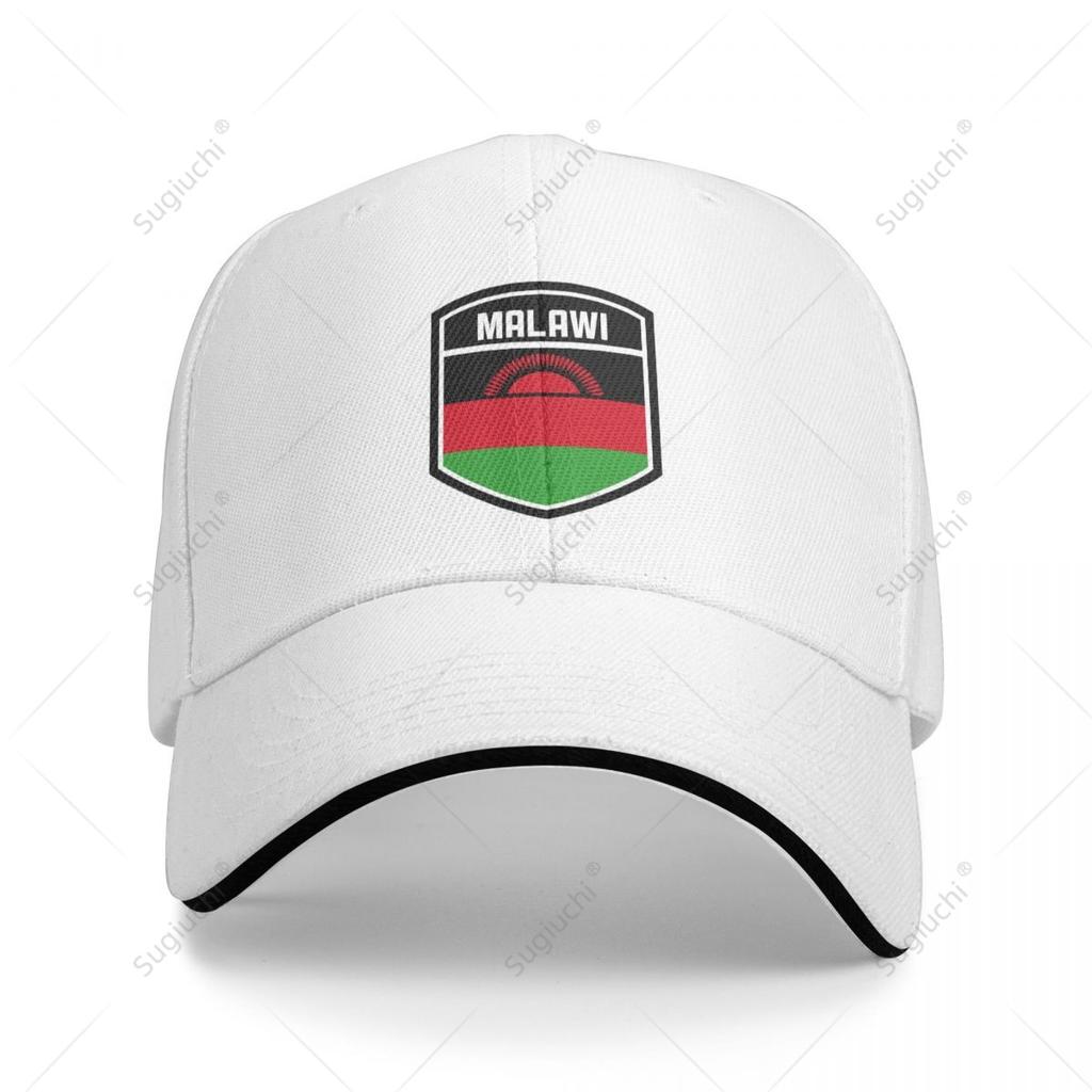Multifunction Malawi Flag Shield Sandwich Baseball Cap Unisex Sports Casual Caps Golf Hat Fishing Outdoors
