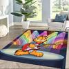 Garfield On Stage Square rugs are a great choice for living rooms, bedrooms, home décor, and as gifts