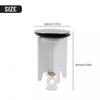 Replacement Bathroom Sink Stopper Long Side Guide Plate for Stable Positioning