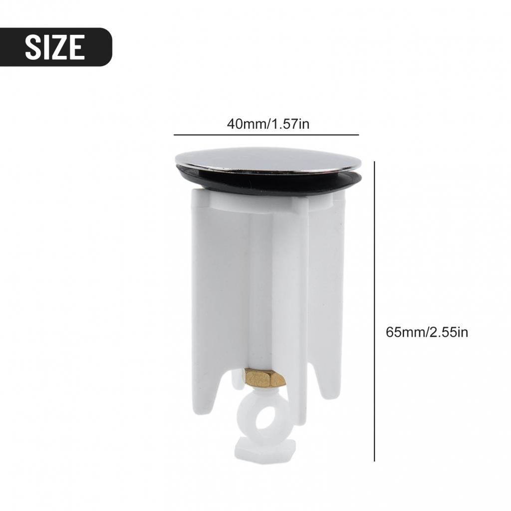 Replacement Bathroom Sink Stopper Long Side Guide Plate for Stable Positioning