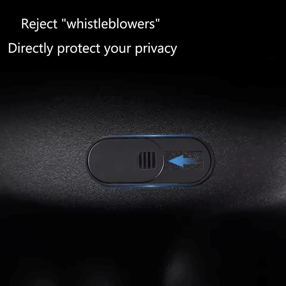 For Tesla Model 3/Y Model Y Juniper 2025 Interior Cabin Camera Ultra-Thin Slide Blocker Privacy Protector Cover Car Accessories