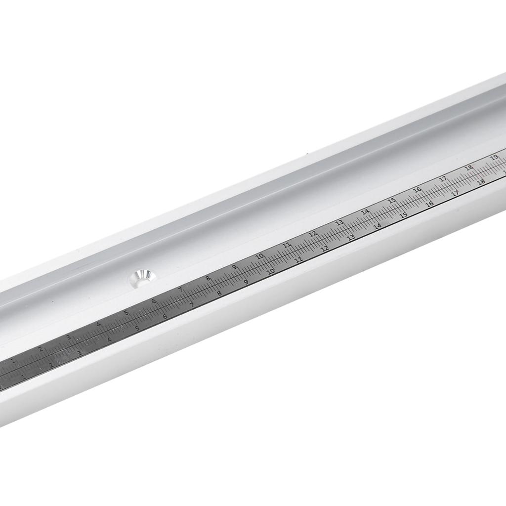 Table Saw Fence Set Black Silver Aluminum Alloy with Fine Adjustment Knob 800mm/1000mm