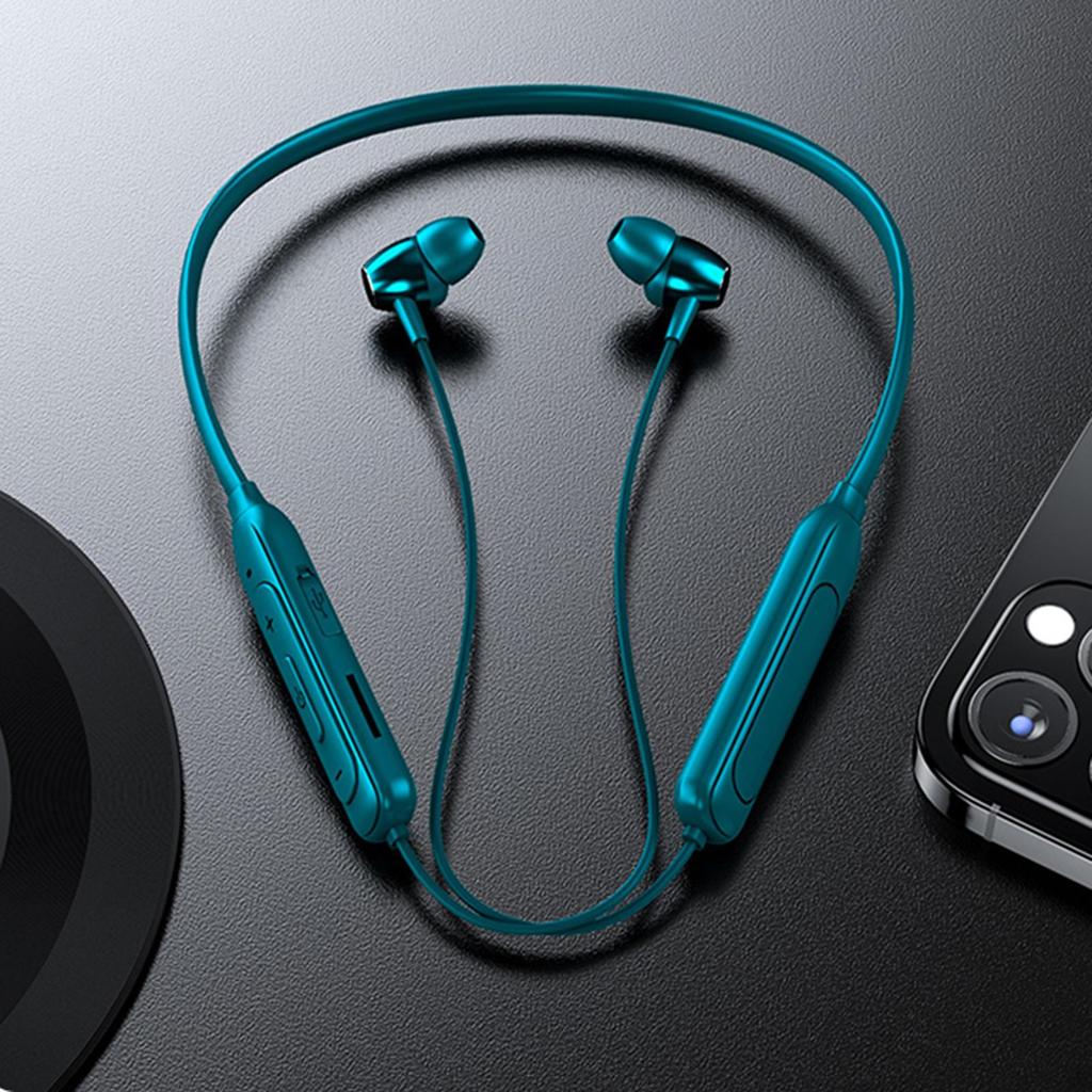 5.1 Headphones Stereo in-Ear Sports Neckband Microphone Support