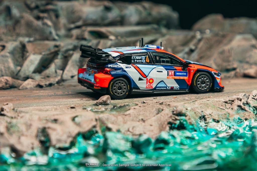 Speedmaster Japan TARMACWORKS Hyundai I20 N Rally1 Hybrid Rally Sweden 2024 Winner Esapekka Ferm Finished Model 1/64 Lappi/Janne T64-089-24RS04