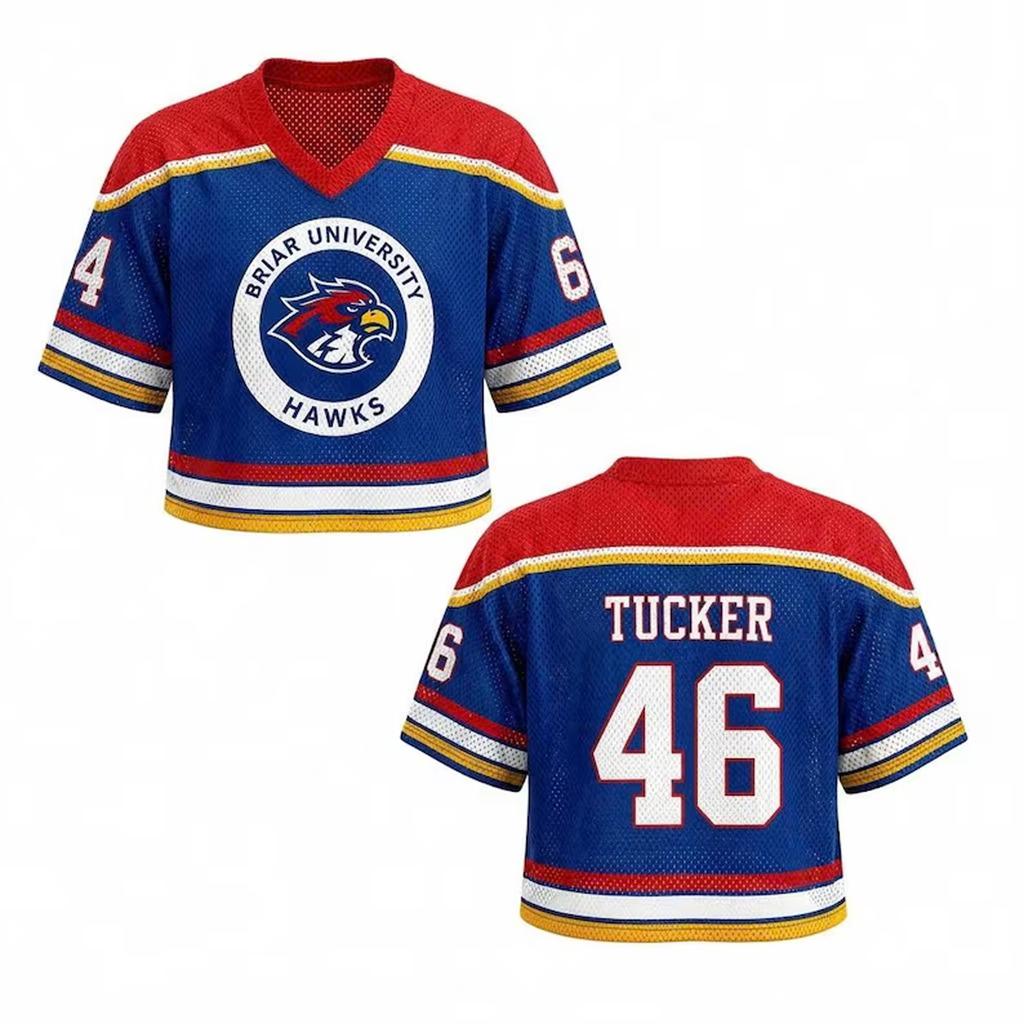 Women's Cropped Hockey Jersey Short Sleeve Top Mesh Fabric V Neck Athletic Style Casual Wear for Sports and Everyday Use