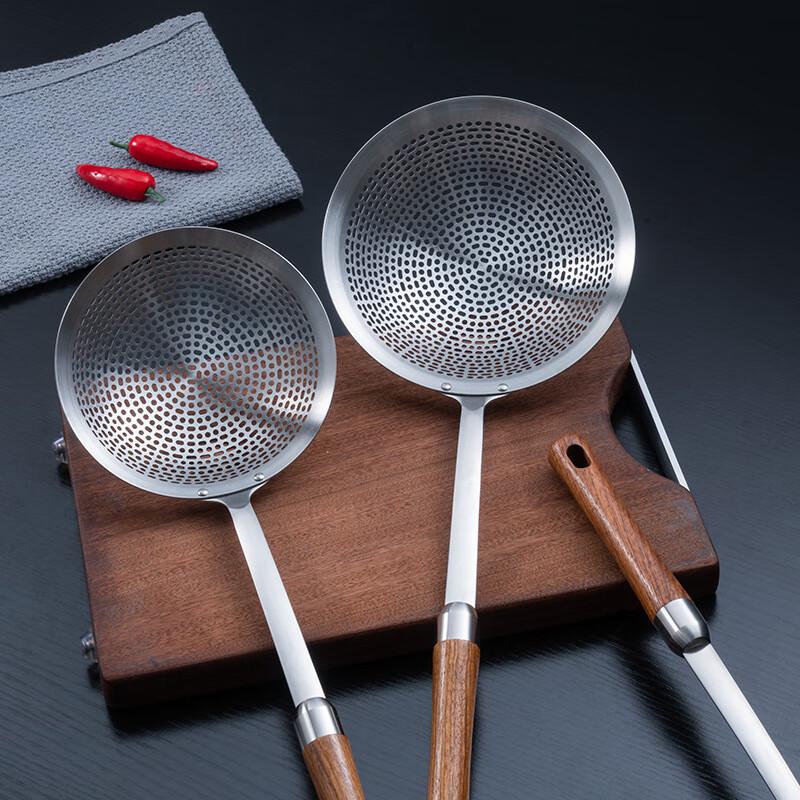JingQingFu 304 Stainless Steel Kitchen Skimmer Ladle
