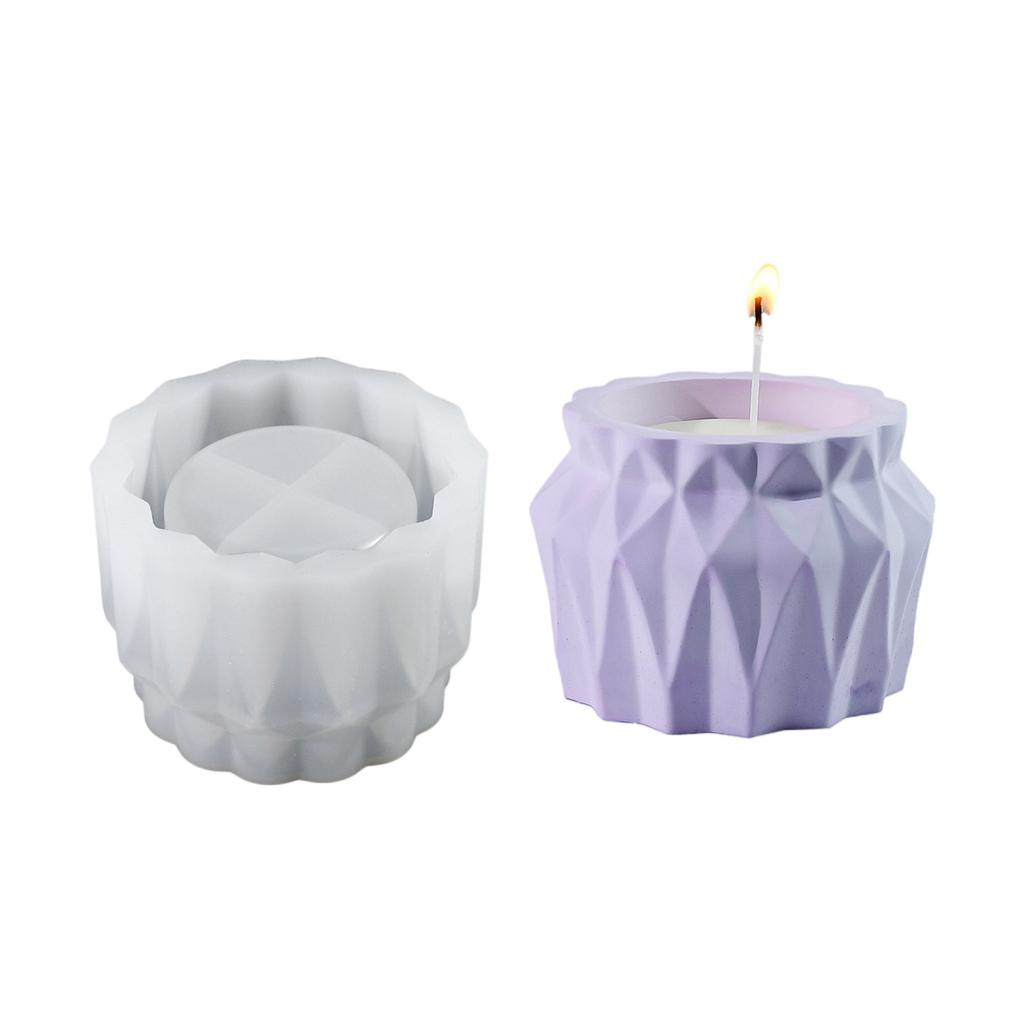 Flexible And Durable Silicone Mold For Crafting Vases Pen Holders Storage Containers And Fragrant Candle Holders