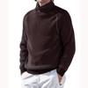 Men's Turtleneck Bottoming Shirt Thermal Long-sleeved Knitted Sweater Top