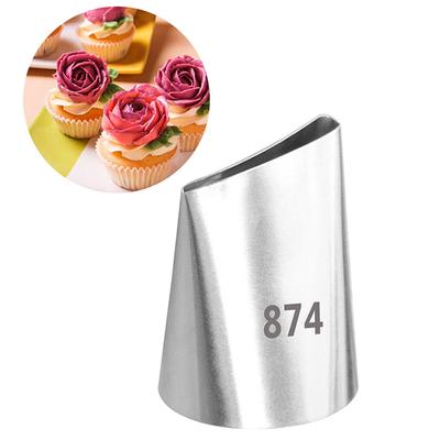 1 Adet Büyük Boy Gül Buzlanma boru Nozulları Kek Krem Dekorasyon İpuçları Dekor #874