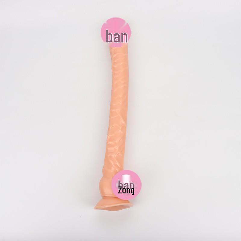 40cm Realistischer Saugnapf Dildo Massager, 4,6cm Dick, Erotisches Spielzeug für Erwachsene
