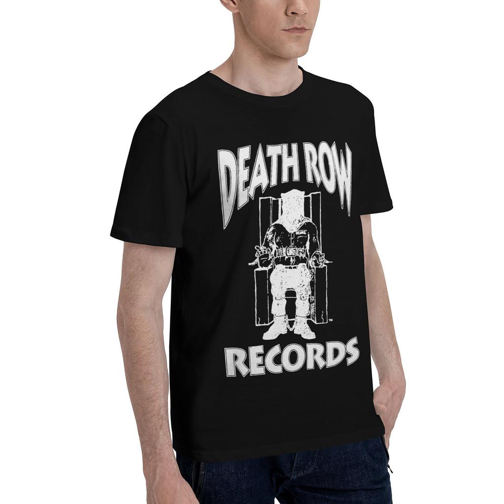 Death Row Records D-Dr D-Dre Tupac Tričko pro Muže Ženy Grafické Potištěné Trička Hip Hop Bavlněné Oblečení