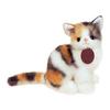 Sanei Graceful Cat (Made In Japan) Calico Sitting Plush, 23cm, Adorable Expression
