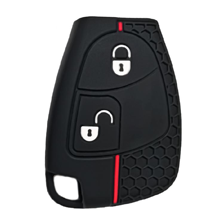 Remote Key Cover Protective Shell Soft Fob Protector Cover Car Key Case for B200 S350 E280 Full Protection Key Fob Case