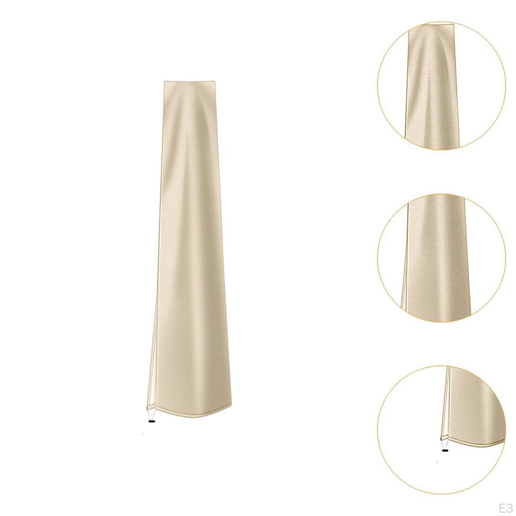 Garden Parasol Cover Market Umbrella Windproof Furniture Protection Oxford Cloth Heavy Duty