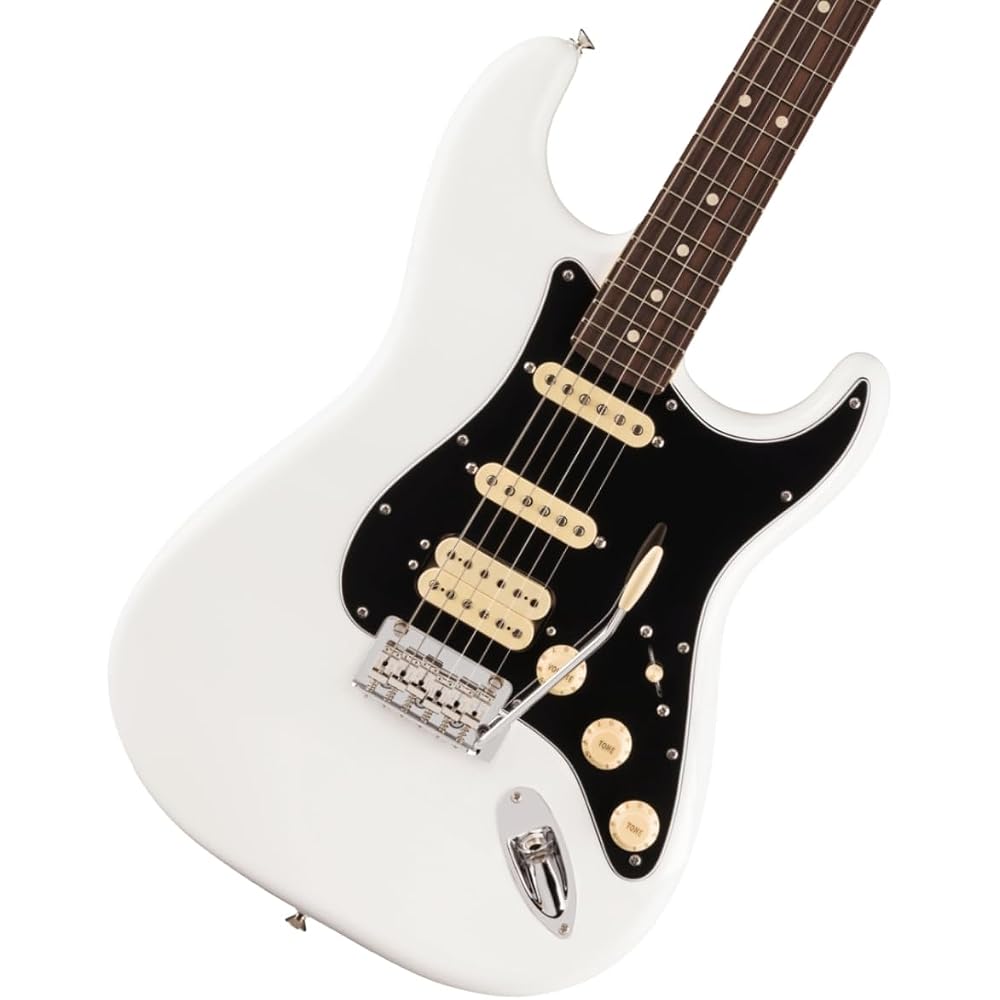 Fender Fender Electric Guitar Player II Stratocaster® HSS, Rosewood Fingerboard, Polar White with...