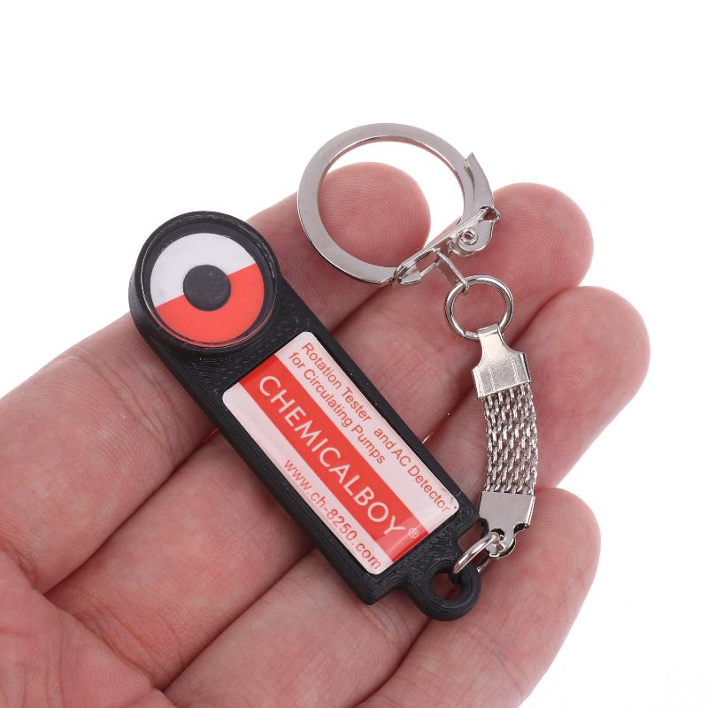 1Pcs Seasonal Maintenance Solenoid Tools Rotation Tester And Ac Detector For Circulating Pumps Key Ring Sturdy Indicator Tool