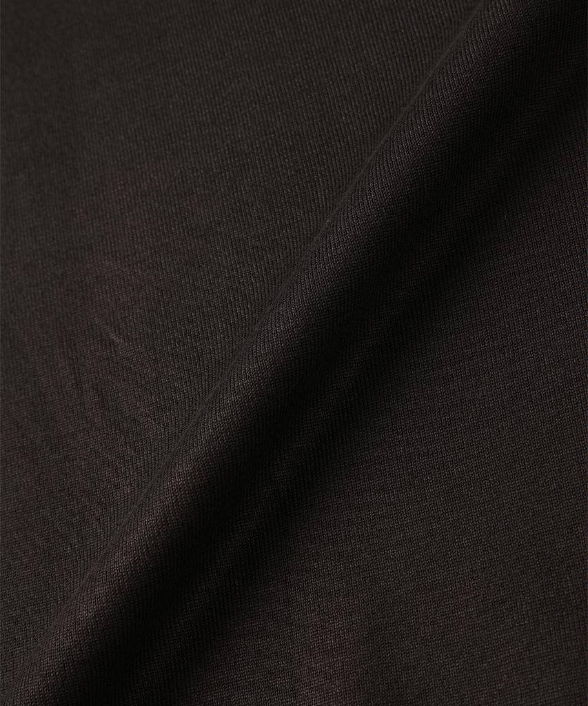 PANICALE Brown Viscose Blend Polo Knit