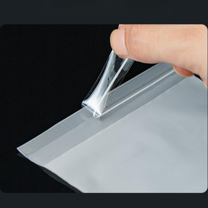 CPE Frosted Self-adhesive Bag Translucent Plastic Packaging Pouchs Phone Case Electronic Device Bag Remote Control Waterproof Dust Protection Pouch