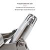 Affordable Stainless Steel Manual Nose Hair Trimmer - Washable Unisex Grooming Tool