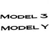 Tesla Model Y & 3 Front/Rear Trunk English Letter Logos Sticker