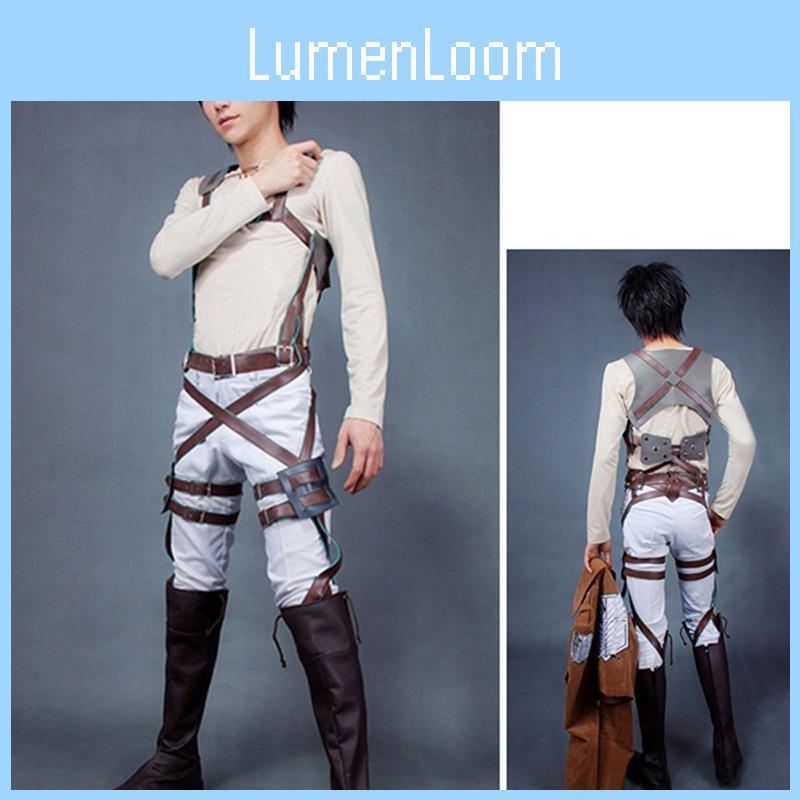 Timeless Design Attack On Titan Shingeki No Kyojin Adjustable Harness Belt For Adults