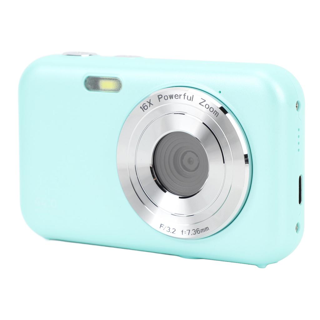 1080P Digital Camera 2.4inch Screen 16X Digital Zoom Portable 44MP Point and Shoot Camera for Teens Students Beginner