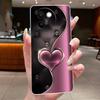 Case For Vivo V30e Fundas V2339 Capa Flower Butterfly Protective Thin Casing Coque Transparent Soft Silicone TPU Phone Cover