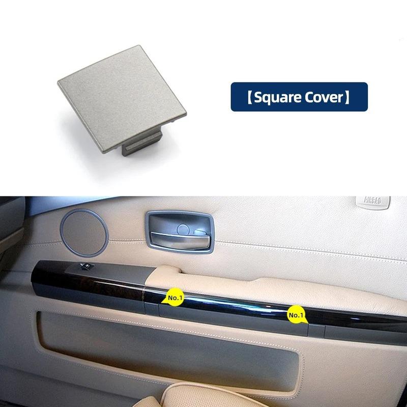 4 PCS Door Panel Cover 51417025647 51417149974 For BMW 7 Series E65 E66 745Li E66 750i 760i 2002-2008