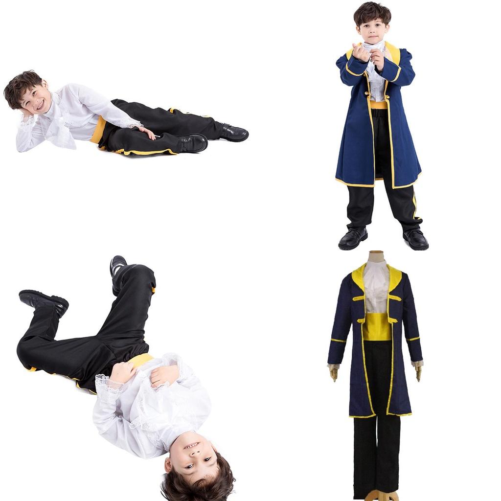 Enchanting Beauty And The Beast Prince Adam Costume For Boys With Exquisite Workmanship