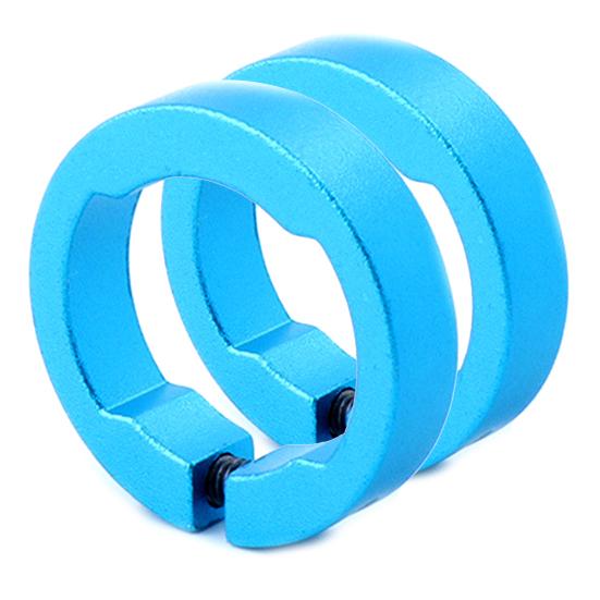 2Pcs Replacement Aluminum Alloy Bicycle Grip Handlebar Lock Rings for MTB