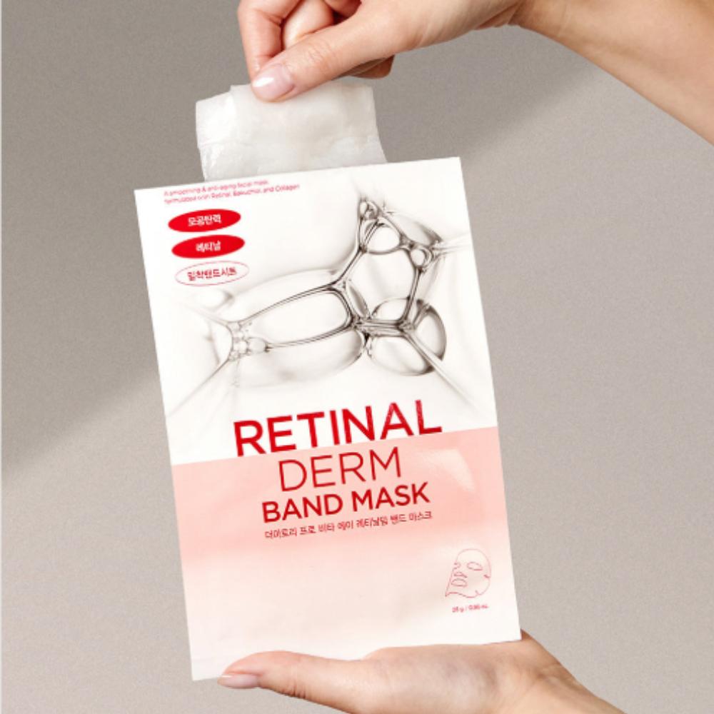 DERMATORY Pro Vita A Retinalderm Band Mask 28g (10 Sheets)