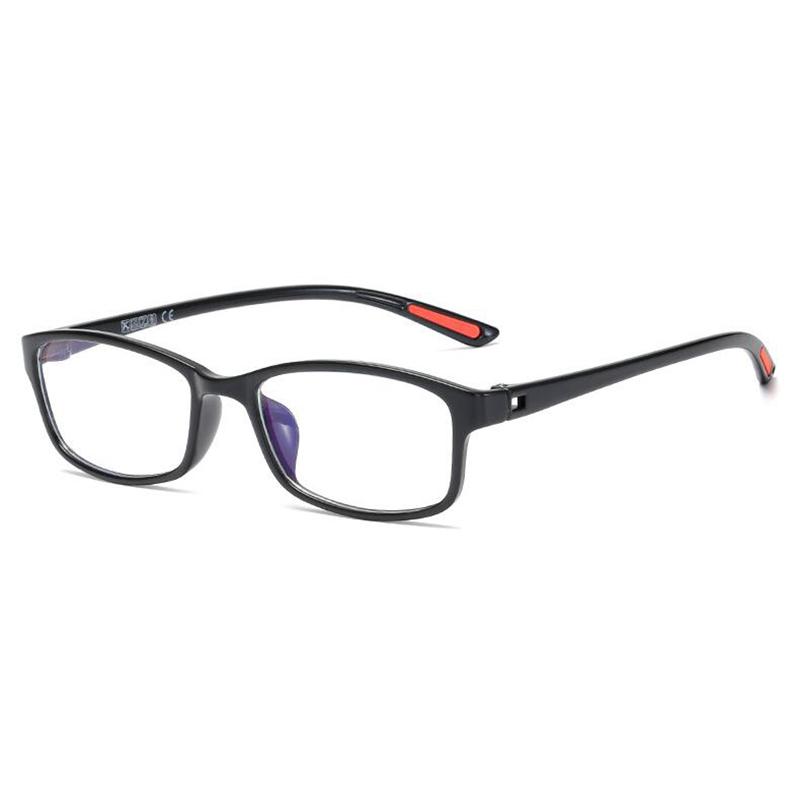 Retro Resin Lens Blue Light Proof Reading Glasses Women Men  Square Hyperopia Eyeglasses Prescription 0 +1.0 +1.5 To +4.0