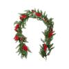 Christmas Norfolk Wreath PE Soft Rubber Texture Needles And Pinevine Christmas Decoration