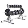 YITUO Double-Layer Dumbbell & Barbell Storage Rack
