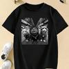 2026 Streetwear Hip Hop Cat Cartoon Design Print T Shirts Kids Children's T-shirt Casual Boys Girls Summer Spring Casual Top Tee
