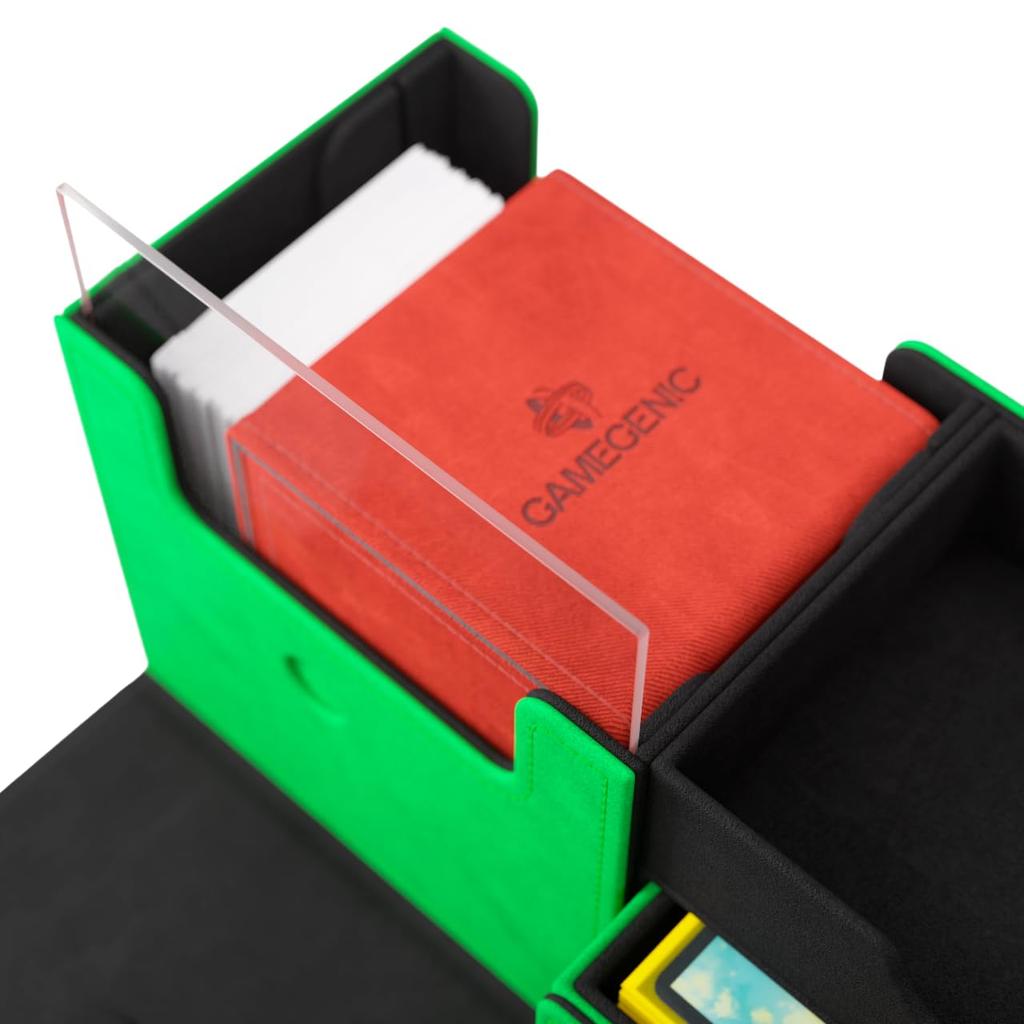 Gamegenic The Academic XL Premium Deckbox Kartenaufbewahrung Kartenspiel Schutzhülle Bietet Platz für bis zu 122 Karten und Spielzubehör Community Choice Farben Hergestellt