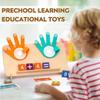 Kids Wooden Finger Arithmetic Montessori Education Toys Learning Math Operations Addition Subtraction Cognitive Matching Board