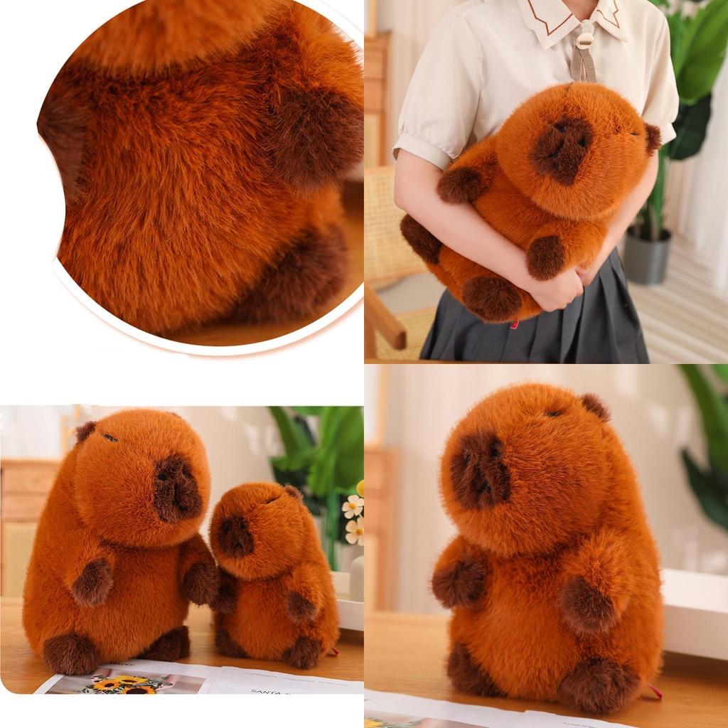 Capybara Rodent Plush Toy Cute And Soft Stuffed Animal 25cm/35cm