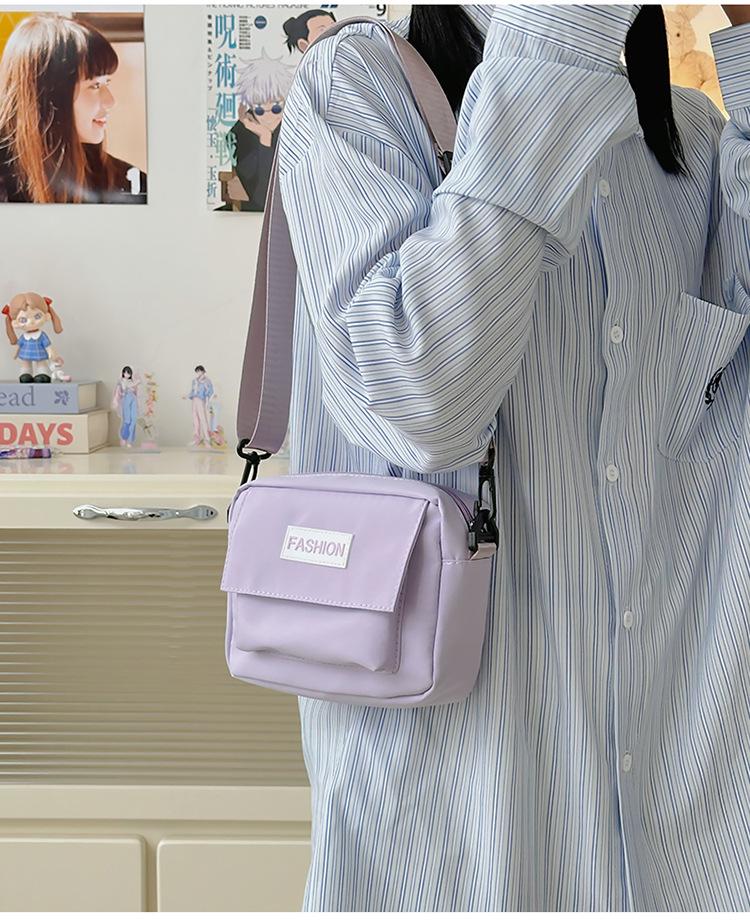 Koreanische Ulzzang Frischer Stil Damen Schulter Crossbody Tasche – Japanische Harajuku Studenten Edition