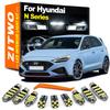 ZITWO Canbus Auto LED Innenraumbeleuchtung Kit Für Hyundai N Serie KONA N Elantra N Veloster N Sonata N i30N I20N i10N LED-Birne