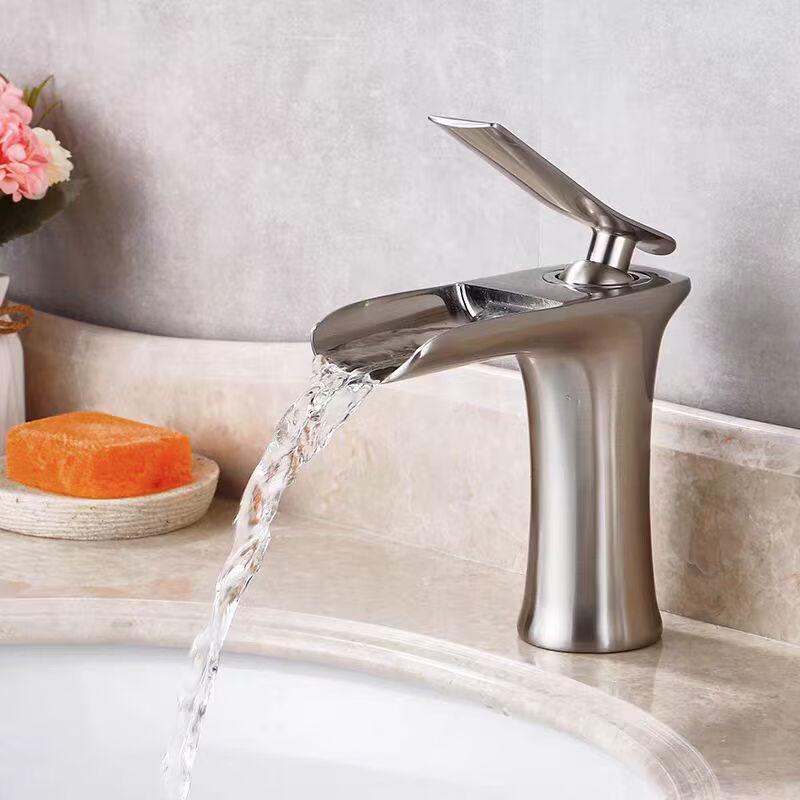 TLXT European Waterfall Basin Faucet