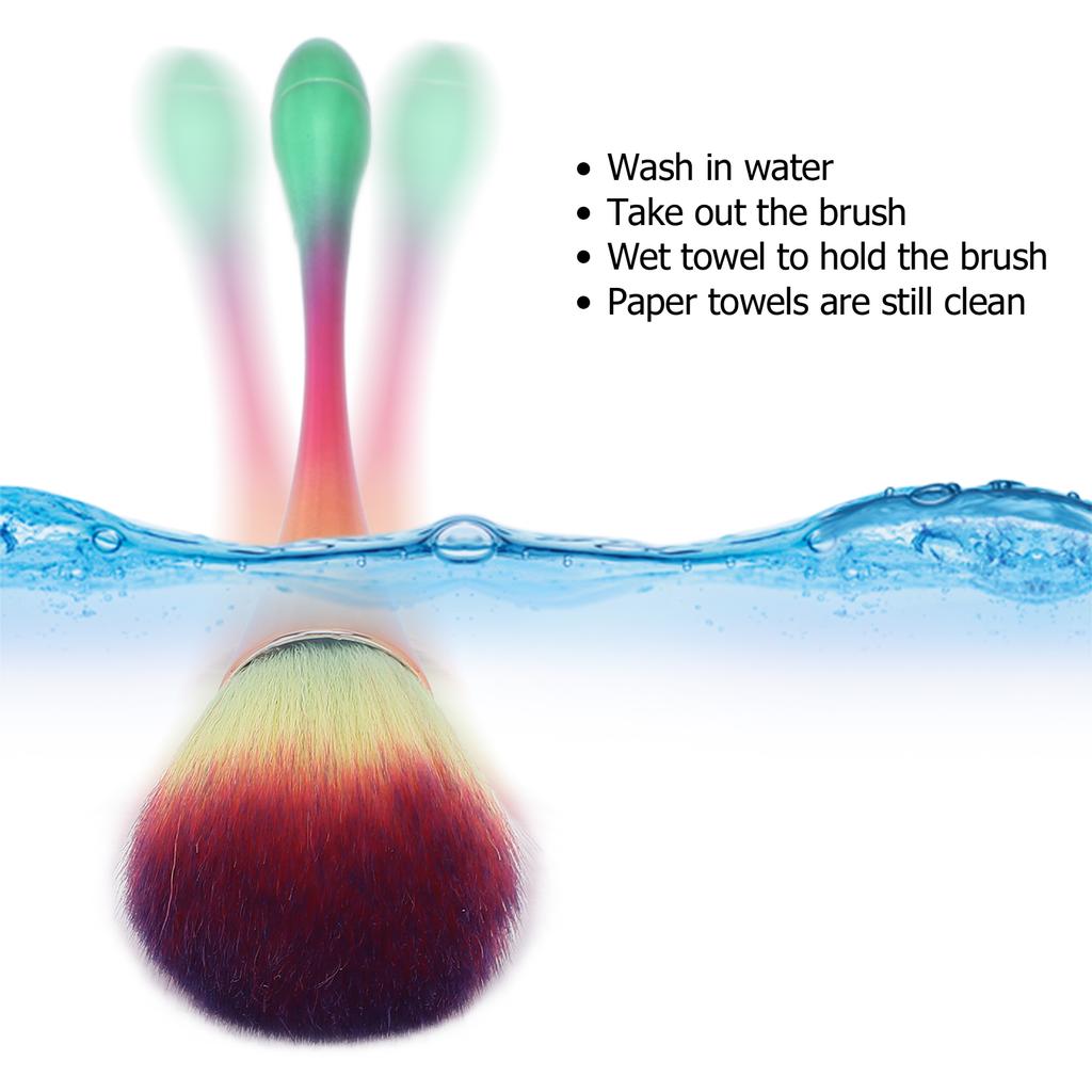 Multifunctional Single Makeup Brush Fluffy Powder Brush Nail Art Dust Removal Brush