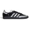 atmos x adidas Samba Tuxedo Unisex Sneakers Black Core-Black Metallic-Silver IH3364
