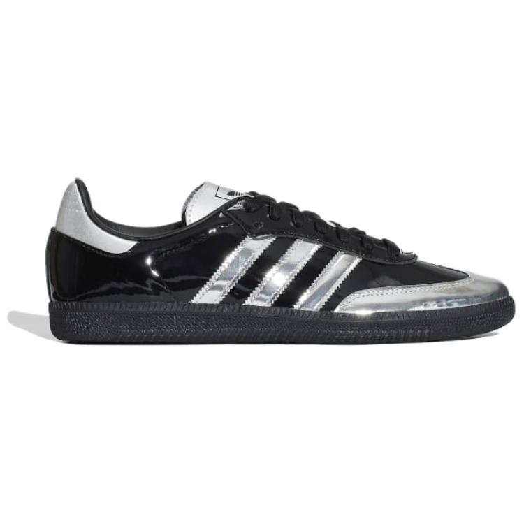 Adidas Atmos X Samba Tuxedo Unisex Sneakers Black Core-Black Metallic-Silver IH3364